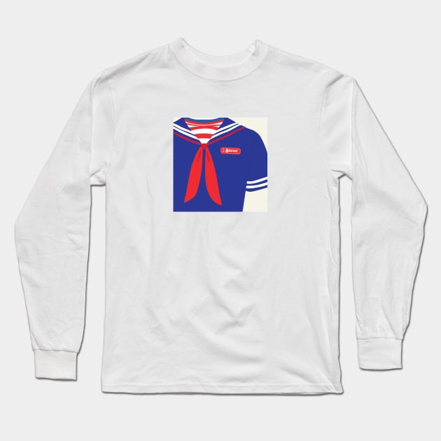 Stranger Scoops Ahoy Long Sleeve T-Shirt by Gothenburg Print